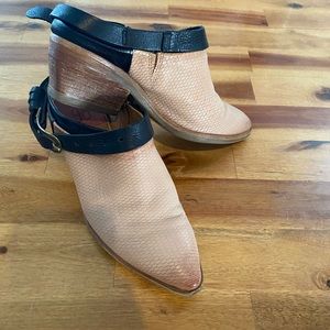 AS98 leather booties